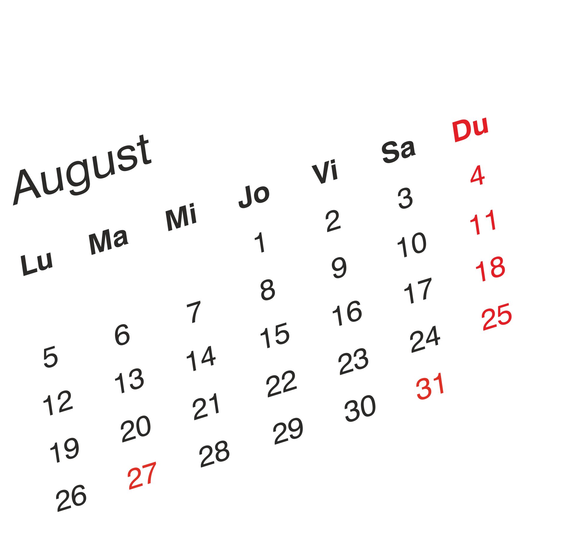 Programul de lucru al magazinelor pentru sarbatorile din   27 si 31 august.