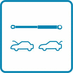 Амортизатор багажника(капота)