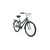 Городской велосипед FORWARD BARCELONA 26 3.0 (26" 3 ск. Рост 17") 2020-2021, зеленый/серебристый 