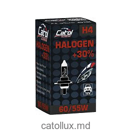 Автолампа  H4 12V, 60/55W, P43t  Standart+30% 