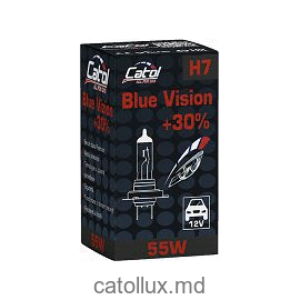 Автолампа H7 12V/55W, PX26d  Blue Vision+30% 
