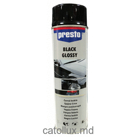 428948 PRESTO Краска (чёрный глянец) 500 мл. 