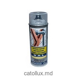 Аэрозоль  глянцевый серый графит  MOTIP Ral 7024 400ml. 