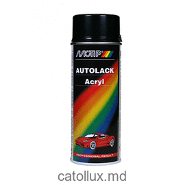 Аэрозольная краска Motip 51000  Black Met autolack sp.400ml 