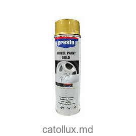 428931 PRESTO Краска (золотистый/Алюминевый)500 мл 