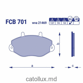FC 701 DBS2011 - SP 223 - WVA 21469 Ford Transit  91-00 15  fata 