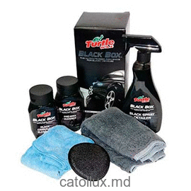 Set pentru lustruire si curatare  caroserie Turtle Wax FG6597  Black Box 