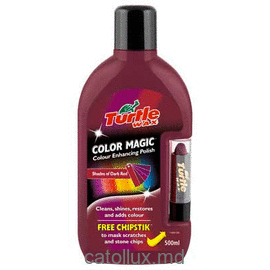 Turtle Wax  FG6904 Color Magic Plus Polish Dark Red 500ml 