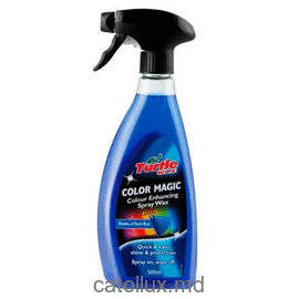 Turtle Wax Color Magic Colour Enhancing Spray Wax - Dark Blue - 500ml 