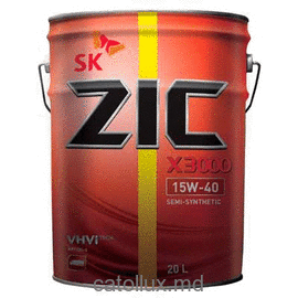Моторное масло ZIC X3000 15W-40 20л 
