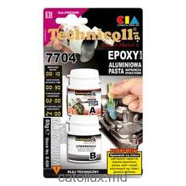 Алюминиевая паста эпоксидная Technicqll Клей 80г 