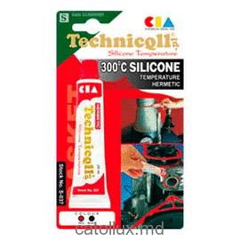 Силикон высокотемпературный Technicqll S-907  (черный) 20ml 