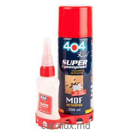 Adeziv pentru  MDF  Super Cyanoplast 404 