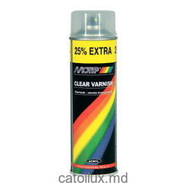 Лак акриловый бесцветный MOTIP 04009 500 ml 