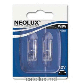 Лампа Neolux N501-02B 5W 12V W2.1X9.5D 