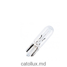 Автомобильная Лампочка T5 12V/1,2W,W2x4,6d Standar 