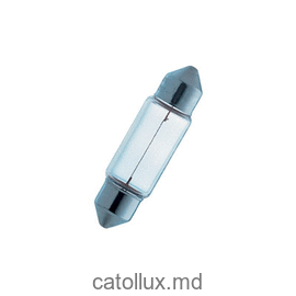 Автомобильная Лампочка T10,5x30, 12V/10W, SV8,5-8, 11x31 mm 