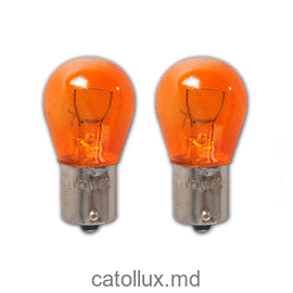Автомобильная Лампочка P21W 12V/21W, BA15s Orange (BL 2b) 