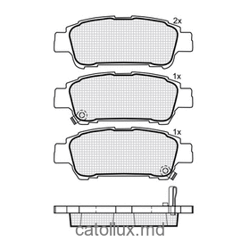 DBS3271 (T1343) * Toyota Previa 2000-2008 spate 