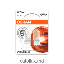 Автолампа Osram 2821 Original (3W, 12V, W2.1x9.5d) 