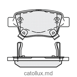 DBS3299 (SP 369) (T3130) * Toyota Avensis,Corolla,Previa spate 