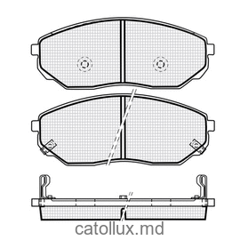 DBS3269 (SP 371) (T1508) * Kia Sorento 2002-2009 fata 