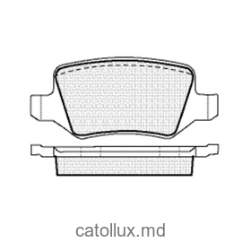 DBS2408 (SP 410) (T1530) * Mercedes A-class (W 168, W169),B-class (W245) spate 