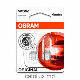 Автолампы Osram Original W5W 12V 5W 2825-02B 