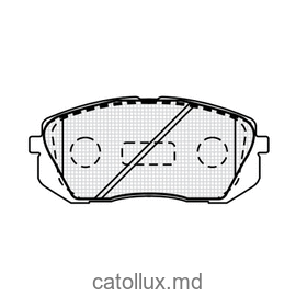 DBS3341 (650) (T1660)* Kia Carens / Hyundai ix35 (10-) fata. 