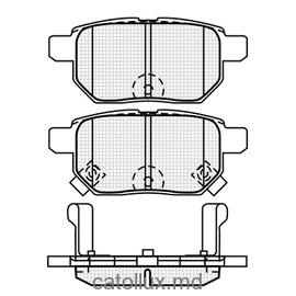 DBS3386 (SP 659) (T1728)*  TOYOTA AURIS, YARIS II (06-) spate 