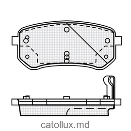 DBS3305 (SP 658) (T1553)* Hyundai i10,Atos / Kia Picanto spate 