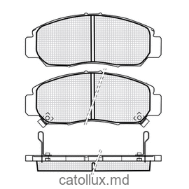 DBS3255 (SP 628) (Т1411)* Honda Stream, Legend fata 