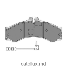 Placute frana Mercedes Sprinter 412-414 / VW LT 46 25700/DBS2018 (SP132) (C4068) 