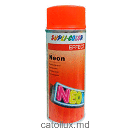 Аэрозольная краска DUPLI-COLOR 194832 Neon spray signal red 400ml 