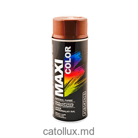 Аэрозольная краска MX8011 Maxi Color RAL8011 коричневый 400ml 