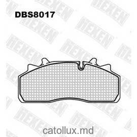 Placute frana DBS8017 