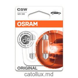 Автолампа Osram 6418-02B Original Line SV8.5-8  C5W 