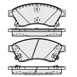 DBS3384 (T1958) * Chevrolet Cruze / Opel Astra 09-  fata 