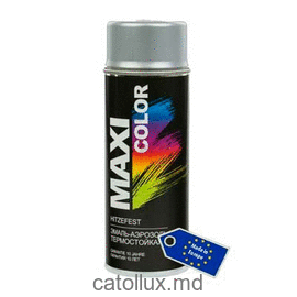 MX0007 Maxi Color RAL0007 термостойкая эмаль серебро 400ml 