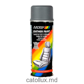 Аэрозольная краска Motip 04232BS Leather Spray grey 200ml 