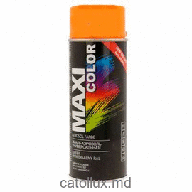 Аэрозольная краска Maxi Color MX2003  RAL2003 Оранжевый 400ml 