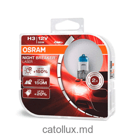 Автолампа OSRAM 64151 NL +150%  H3 12V 55W 
