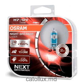 Лампа Osram 64210 NL +150%  H7 12V 55W 