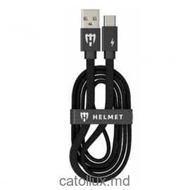 Кабель HL-CF223BK / HELMET Kevlar Flat Type C Cable-1m 
