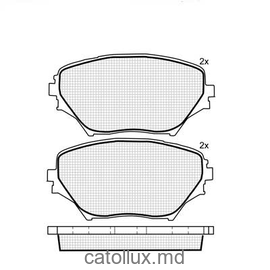 Placute frana DBS3245 SP308 T1281 Toyota RAV 4  2000-2005 fata 