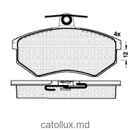 Placute frana DBS2079 (SP110) (SP176) (T5051)   VW Caddy,Golf III,Passat III fata 