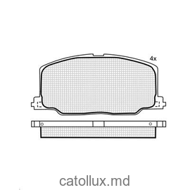 Колодки DBS3043 SP123 T0042 
