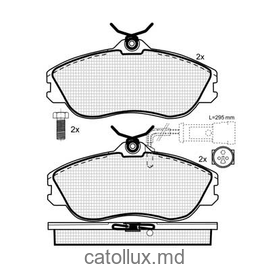 Placute frana DBS2103 SP235 T5052 