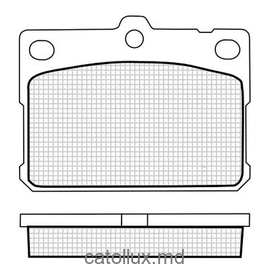 Тормозные колодки SM-083 SP159 DBS3014 T0843 
