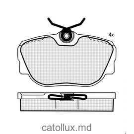 Тормозные колодки DBS2056 SP144 T5035 BMW 3 (E30) пер,VW T4 задн. 